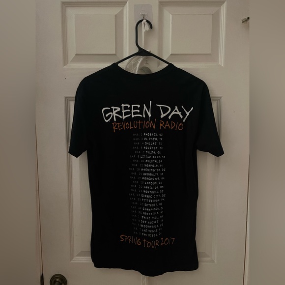 Green Day 2017 Spring Tour T-Shirt - Picture 2 of 2